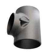 Butt-Weld Fitting, Kohlenstoffstahl, EN10253-2, T:A, T-Stück, 610/508, P235GH-TC1, 1.0345