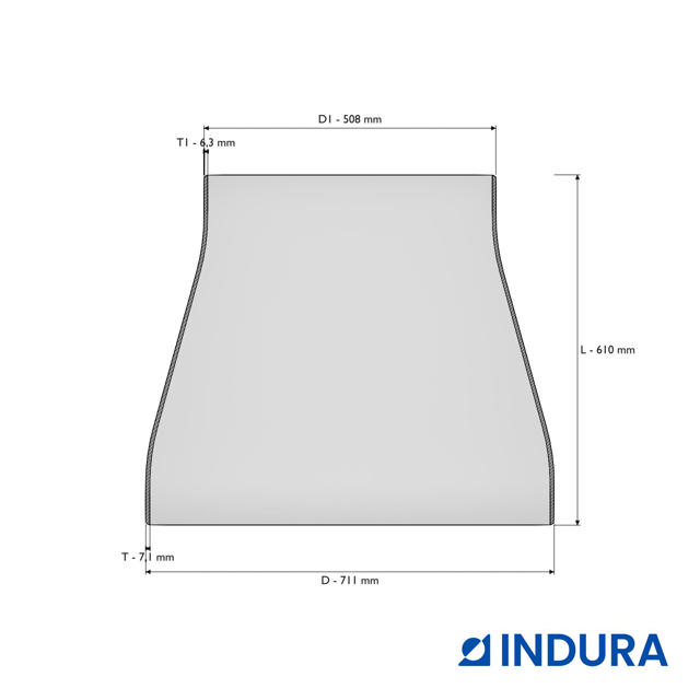 Konzentrische Reduzierung