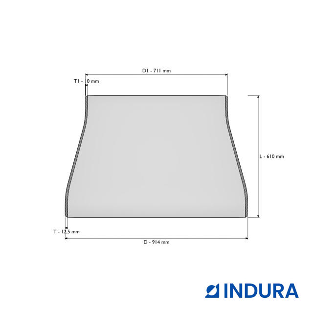 Konzentrische Reduzierung