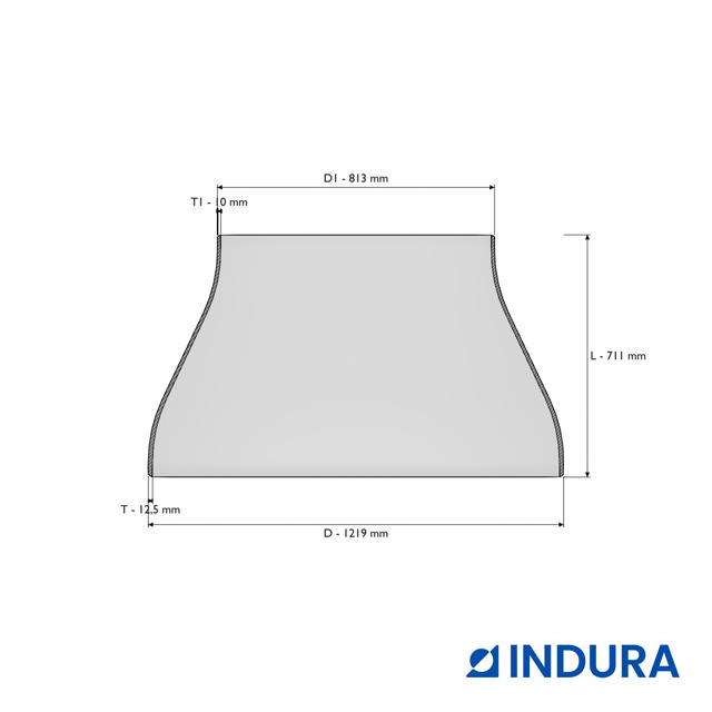 Konzentrische Reduzierung