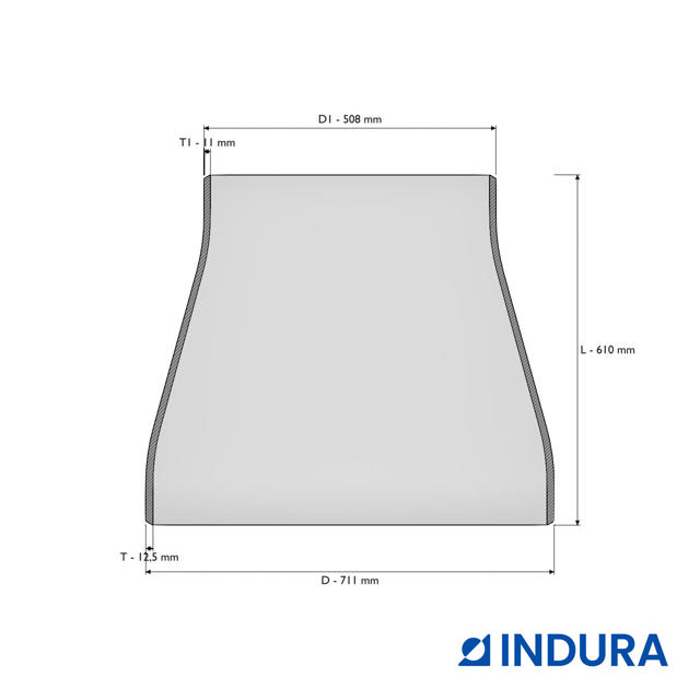 Konzentrische Reduzierung