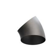 Butt-Weld Fitting, Sort, EN10253-2, T:A, Svejsebøjning, 711, P235GH-TC1, 1.0345