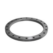 Flanges, Sort, EN 1092-1, Løsflange, T:02, PN10, A, DN600, 610,0, S235JR, 1.0038, ISO