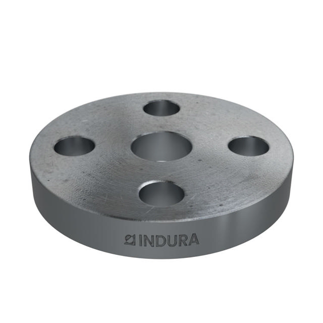 Flanges, HDG, Sort, EN 1092-1, Løsflange, T:02, PN10-40, A, DN10, 17,2, S235JR, 1.0038, ISO