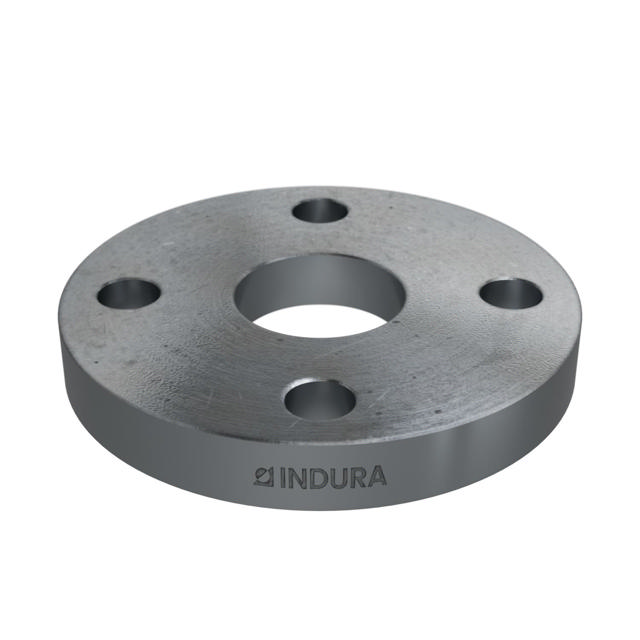 Flanges, HDG, Sort, EN 1092-1, Løsflange, T:02, PN10-40, A, DN25, 33,7, S235JR, 1.0038, ISO
