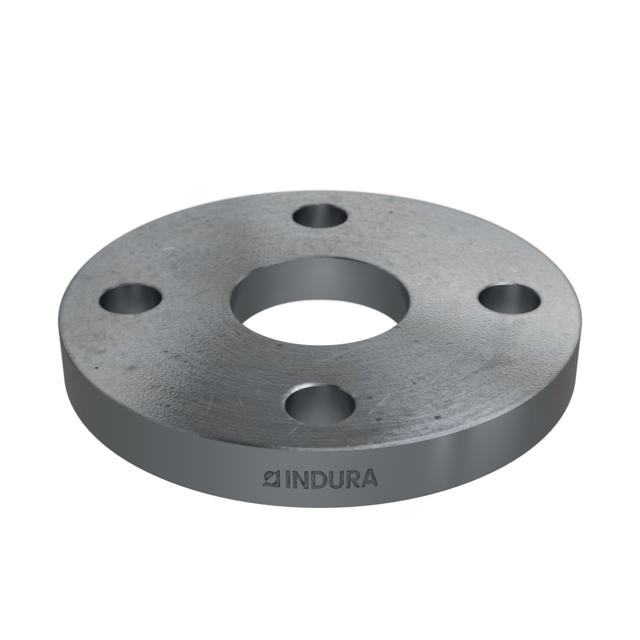 Flanges, HDG, Sort, EN 1092-1, Løsflange, T:02, PN10-40, A, DN40, 52,0, S235JR, 1.0038, MET