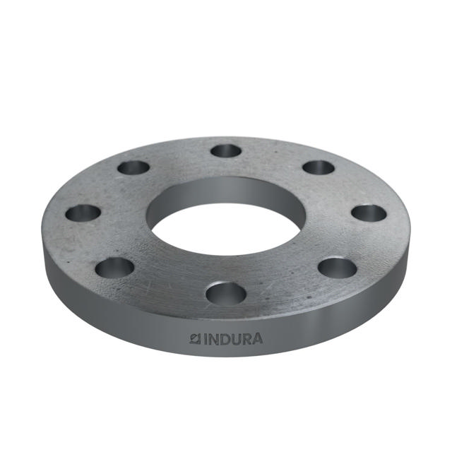 Flanges, HDG, Sort, EN 1092-1, Løsflange, T:02, PN10-16, A, DN65, 76,1, S235JR, 1.0038, ISO