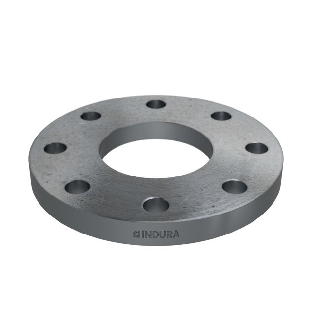 Flanges, HDG, Sort, EN 1092-1, Løsflange, T:02, PN10-16, A, DN80, 90,0, S235JR, 1.0038, MET