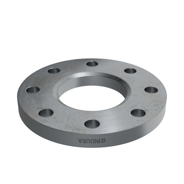 Flanges, HDG, Sort, EN 1092-1, Løsflange, T:02, PN10-16, A, DN80, 88,9, S235JR, 1.0038, ISO