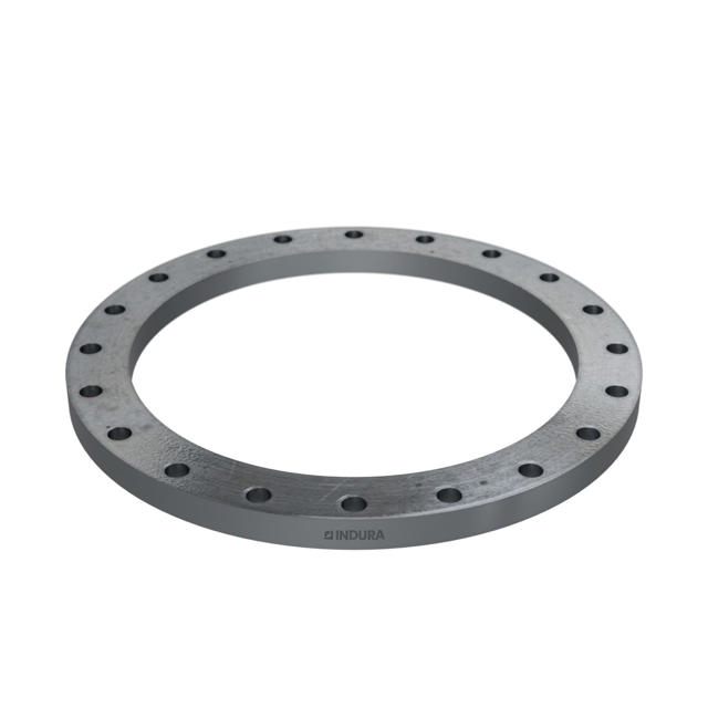Flanges, HDG, Carbon, EN 1092-1, Loose plate flange, T:02, PN10, A, DN500, 525,0, S235JR, 1.0038, MET