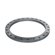Flanges, HDG, Sort, EN 1092-1, Løsflange, T:02, PN10, A, DN800, 813,0, S235JR, 1.0038, ISO