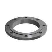 Flanges, Sort, EN 1092-1, Svejseflange, T:12, PN10, B1, DN200, 219,1, P250GH, 1.0460, 