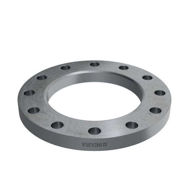 Flanges, HDG, Sort, EN 1092-1, Løsflange, T:02, PN25, A, DN200, 219,1, S235JR, 1.0038, ISO