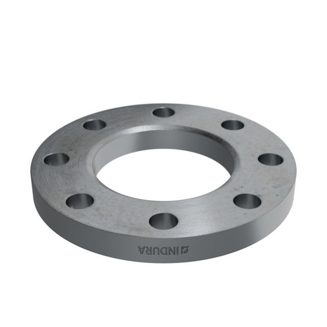 Flanges, HDG, Sort, EN 1092-1, Løsflange, T:02, PN25-40, A, DN125, 139,7, S235JR, 1.0038, ISO