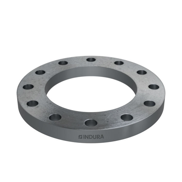 Flanges, HDG, Carbon, EN 1092-1, Loose plate flange, T:02, PN40, A, DN250, 273,0, S235JR, 1.0038, ISO