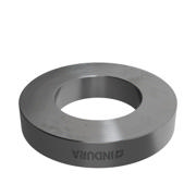 Flanges, Sort, EN 1092-1, Glat bund, T:32, PN10-40, DN32, 42,4, P250GH, 1.0460, 