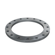 Flanges, HDG, Sort, EN 1092-1, Løsflange, T:02, PN10, A, DN400, 406,4, P280GH, 1.0426, ISO