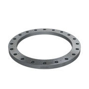 Flanges, HDG, Sort, EN 1092-1, Løsflange, T:02, PN10, A, DN450, 462,0, P280GH, 1.0426, MET