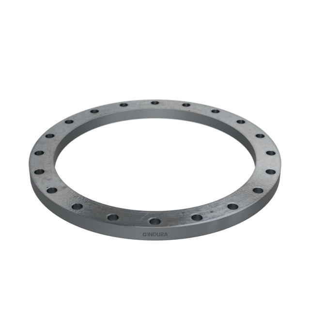 Flanges, HDG, Sort, EN 1092-1, Løsflange, T:02, PN10, A, DN600, 622,0, P280GH, 1.0426, MET