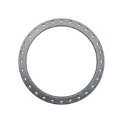 Flanges, HDG, Sort, EN 1092-1, Løsflange, T:02, PN10, A, DN1000, 1016,0, P280GH, 1.0426, ISO