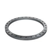 Flanges, HDG, Sort, EN 1092-1, Løsflange, T:02, PN10, A, DN1000, 1032,0, P280GH, 1.0426, MET