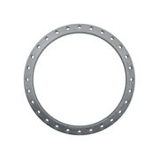 Flanges, HDG, Sort, EN 1092-1, Løsflange, T:02, PN10, A, DN1000, 1032,0, P280GH, 1.0426, MET