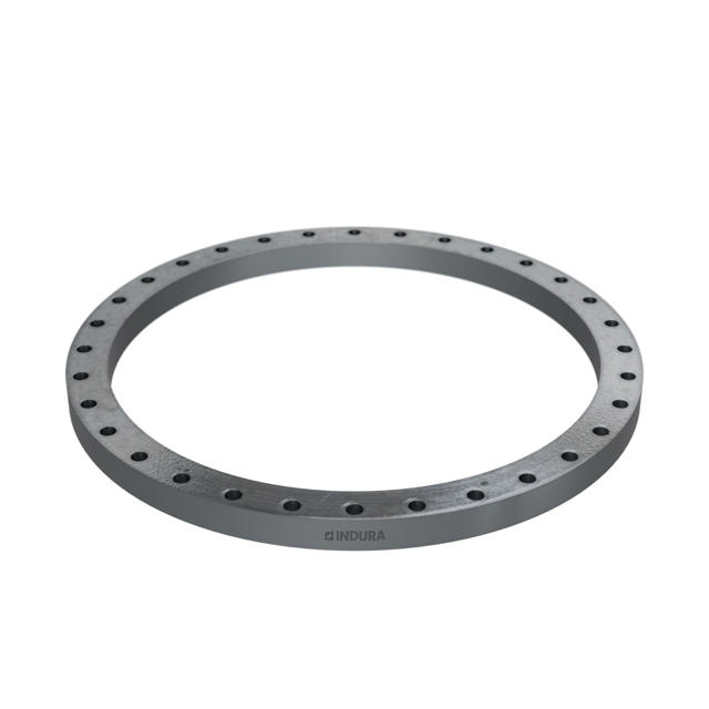 Flanges, HDG, Sort, EN 1092-1, Løsflange, T:02, PN10, A, DN1200, 1236,0, P280GH, 1.0426, MET