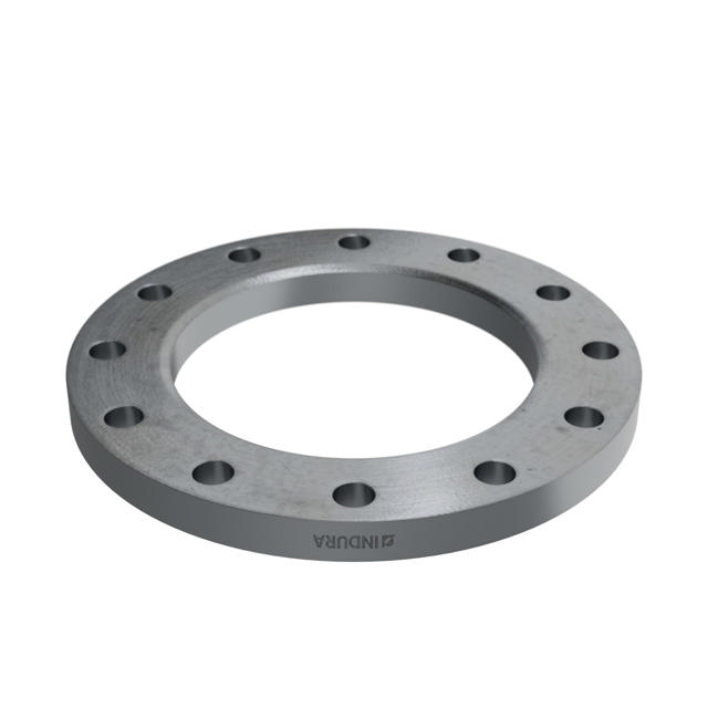 Flanges, HDG, Sort, EN 1092-1, Løsflange, T:02, PN16, A, DN200, 216,0, P280GH, 1.0426, MET