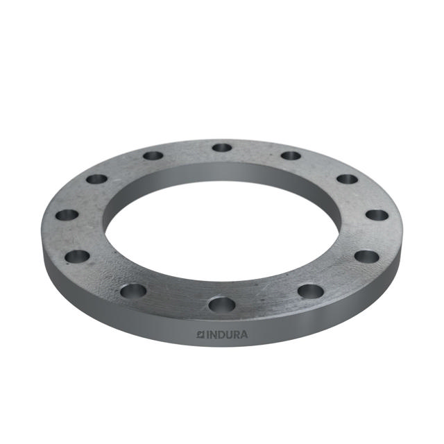Flanges, HDG, Sort, EN 1092-1, Løsflange, T:02, PN16, A, DN200, 219,1, P280GH, 1.0426, ISO