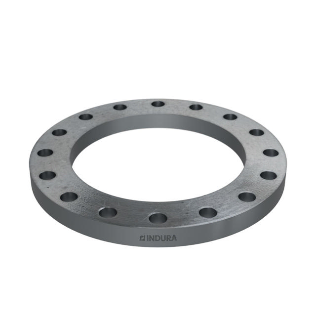 Flanges, HDG, Sort, EN 1092-1, Løsflange, T:02, PN25, A, DN300, 323,9, P280GH, 1.0426, ISO