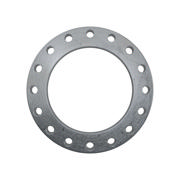 Flanges, HDG, Sort, EN 1092-1, Løsflange, T:02, PN25, A, DN300, 323,9, P280GH, 1.0426, ISO