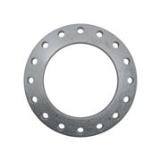 Flanges, HDG, Sort, EN 1092-1, Løsflange, T:02, PN25, A, DN400, 406,4, P280GH, 1.0426, ISO