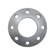 Flanges, HDG, Sort, EN 1092-1, Løsflange, T:02, PN25-40, A, DN125, 133,0, P280GH, 1.0426, MET