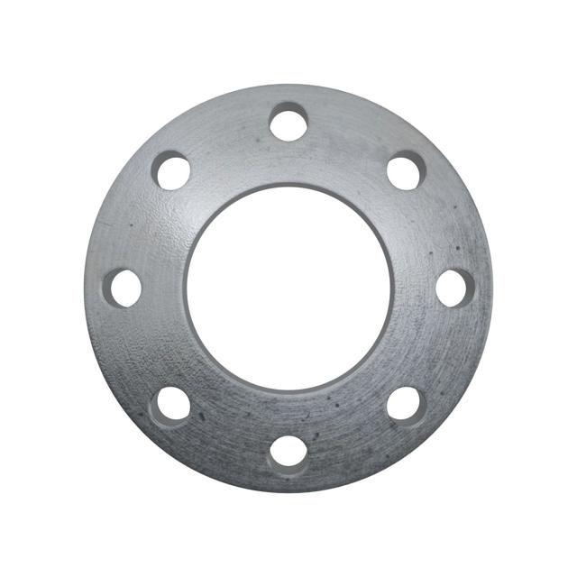 Flanges, HDG, Sort, EN 1092-1, Løsflange, T:02, PN25-40, A, DN125, 133,0, P280GH, 1.0426, MET