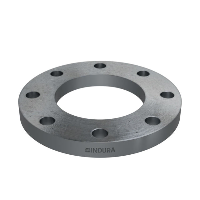 Flanges, HDG, Sort, EN 1092-1, Løsflange, T:02, PN25-40, A, DN150, 159,0, P280GH, 1.0426, MET
