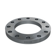 Flanges, HDG, Carbon, EN 1092-1, Loose plate flange, T:02, PN40, A, DN200, 219,1, P280GH, 1.0426, ISO