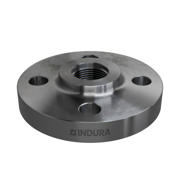 Flanges, Sort, EN 1092-1, Gevindflange, T:13, PN10-40, B1, DN20, 3/4", S235JR, 1.0038, 