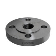 Flanges, Sort, EN 1092-1, Gevindflange, T:13, PN10-40, B1, DN20, 3/4", S235JR, 1.0038, 
