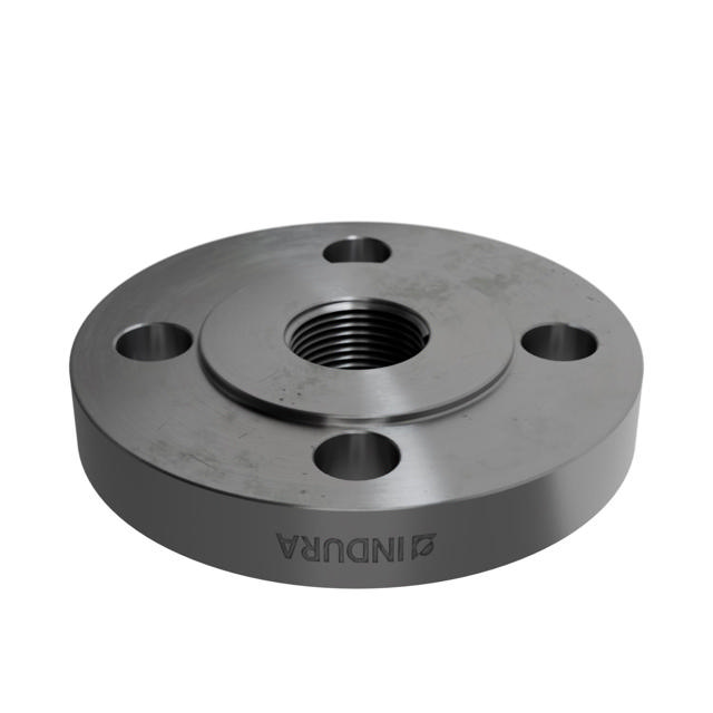 Flanges, Sort, EN 1092-1, Gevindflange, T:13, PN10-40, B1, DN20, 3/4", S235JR, 1.0038, 