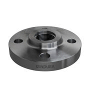 Flanges, Sort, EN 1092-1, Gevindflange, T:13, PN10-40, B1, DN25, 1", S235JR, 1.0038, 