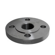 Flanges, Sort, EN 1092-1, Gevindflange, T:13, PN10-40, B1, DN32, 1 1/4", S235JR, 1.0038, 