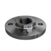 Flanges, Sort, EN 1092-1, Gevindflange, T:13, PN10-40, B1, DN40, 1 1/2", S235JR, 1.0038, 