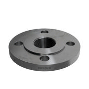 Flanges, Sort, EN 1092-1, Gevindflange, T:13, PN10-40, B1, DN40, 1 1/2", S235JR, 1.0038, 