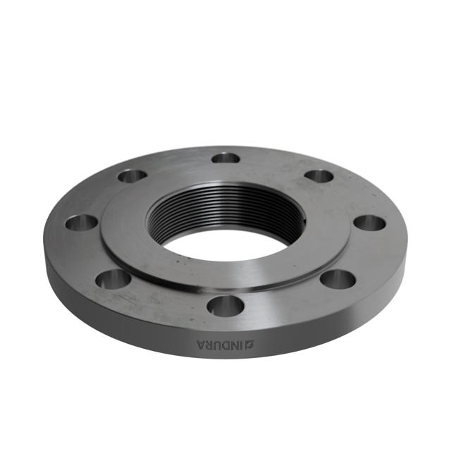 Flanges, Sort, EN 1092-1, Gevindflange, T:13, PN10-16, B1, DN80, 3", S235JR, 1.0038, 