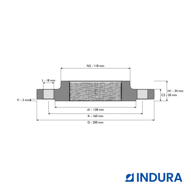 Kołnierz gwintowany
