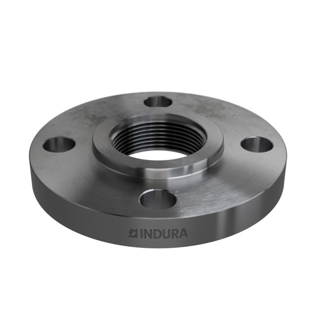 Flanges, Sort, ASME B16.5, Gevindflange, 150 lbs, RF, 1 1/2", LF2 CL1-SA/A105N-P280GH