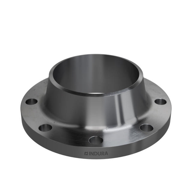 Flanges, Sort, ASME B16.5, Welding neck flange, 150 lbs, RF, 6", LF2 CL1-SA/A105N-P280GH