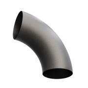 Butt-Weld Fitting, Stal węglowa, EN10253-2, T:A, Kolano do spawania, 610, P235GH-TC1, 1.0345