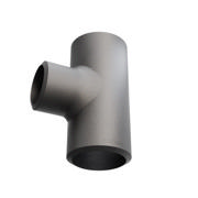 Butt-Weld Fitting, Kohlenstoffstahl, EN10253-2, T:A, T-Stück, 26,9/21,3, P235GH-TC1, 1.0345