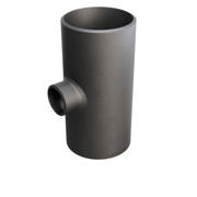 Butt-Weld Fitting, Stal węglowa, EN10253-2, T:A, Trójnik, 76,1/33,7, P235GH-TC1, 1.0345